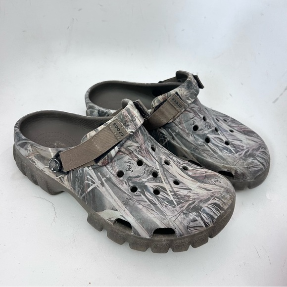 CROCS All-Terrain TrueTimber Camo Clogs Size Mens 8 Womens 10 - Picture 5 of 12